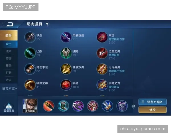 顶级选手的装备选择：他是如何通过出装微调应对对手核心威胁的